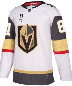 Jonathan Marchessault 81 Vegas Golden Knights Stanley Cup 2023 Final Patch Away Breakaway Men Jersey - White