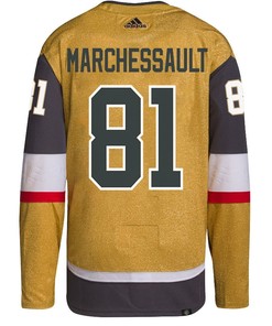 Jonathan Marchessault 81 Vegas Golden Knights Stanley Cup 2023 Final Patch Home Breakaway Men Jersey - Gold