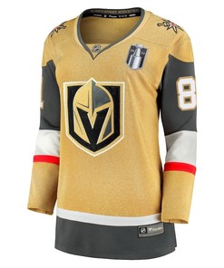 Jonathan Marchessault 81 Vegas Golden Knights Women's 2023 Stanley Cup Final Home Breakaway Player Jersey - Gold