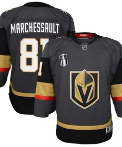 Jonathan Marchessault 81 Vegas Golden Knights Youth 2023 Stanley Cup Final Alternate Jersey - Black