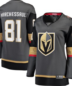 Jonathan Marchessault Vegas Golden Knights Fanatics Branded Womens Home Premier Breakaway Player Jersey - Gray Nhl