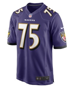Jonathan Ogden 75 Baltimore Ravens Retired Player Game Jersey - Purple