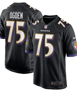 Jonathan Ogden Baltimore Ravens Retired Player Jersey - Black Nfl