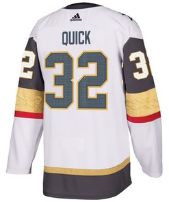 Jonathan Quick 32 Vegas Golden Knights Stanley Cup 2023 Final Patch Away Breakaway Men Jersey - White