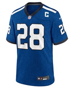 Jonathan Taylor 28 Indianapolis Colts Indiana Nights Alternate Game Men Jersey - Royal