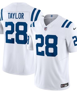 Jonathan Taylor 28 Indianapolis Colts Vapor F.U.S.E. Limited Jersey - White