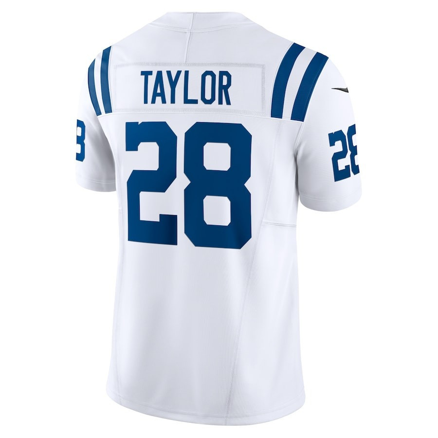 Jonathan Taylor 28 Indianapolis Colts Vapor F.U.S.E. Limited Jersey - White