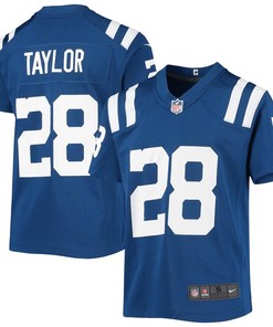 Jonathan Taylor 28 Indianapolis Colts Youth Game Jersey - Royal