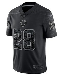 Jonathan Taylor Indianapolis Colts RFLCTV Limited Jersey - Black