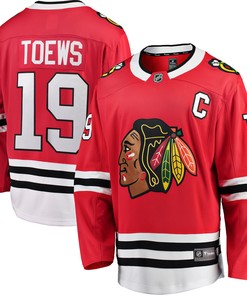 Jonathan Toews Chicago Blackhawks Fanatics Branded Breakaway Player Jersey - Red Nhl