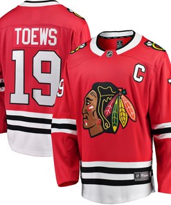 Jonathan Toews Chicago Blackhawks Fanatics Branded Home Breakaway Player Jersey - Red Nhl
