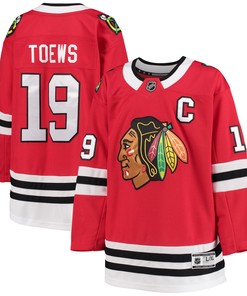 Jonathan Toews Chicago Blackhawks Home Premier Jersey - Red Nhl