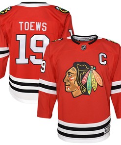 Jonathan Toews Chicago Blackhawks Home Premier Player Jersey - Red Nhl