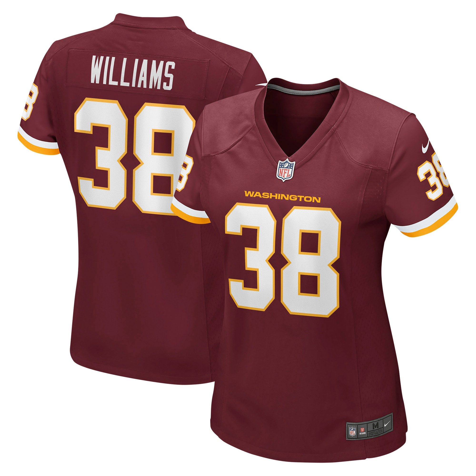 Jonathan Williams Washington Football Team Womens Game Jersey - Burgundy Nfl