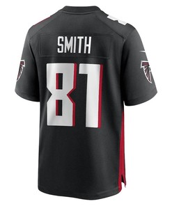 Jonnu Smith 81 Atlanta Falcons Men Game Jersey - Black