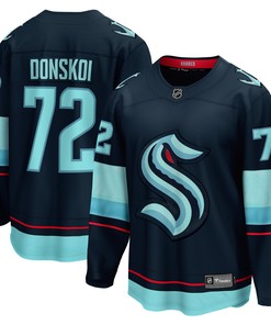 Joonas Donskoi Seattle Kraken Fanatics Branded Home Breakaway Player Jersey - Deep Sea Blue Nhl