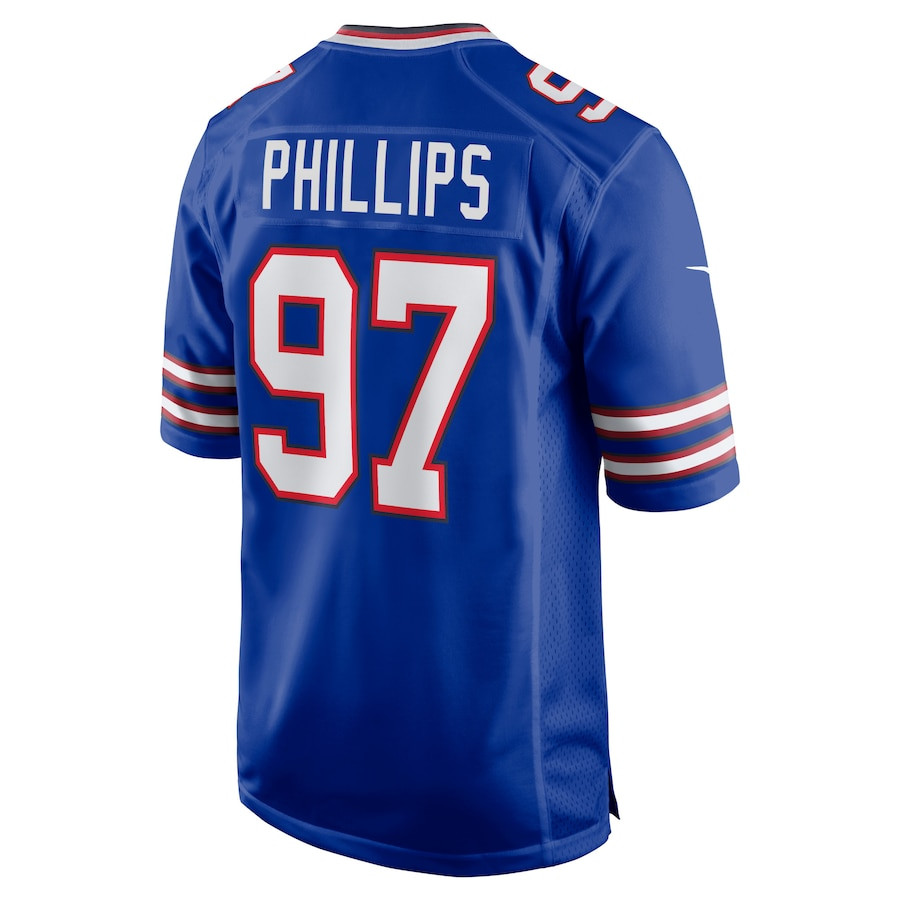Jordan 97 Phillips Buffalo Bills Game Jersey - Royal