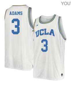 Jordan Adams 3 UCLA Bruins Retro Elite Basketball Youth Jersey - White