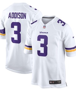 Jordan Addison 3 Minnesota Vikings Classic Game Men Jersey - White