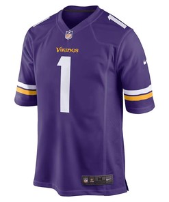 Jordan Addison Minnesota Vikings 2023 NFL Draft First Round Pick Game Jersey