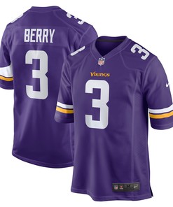 Jordan Berry Minnesota Vikings Game Jersey - Purple Nfl