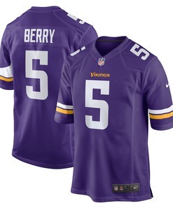 Jordan Berry Minnesota Vikings Player Game Jersey - Purple Nfl