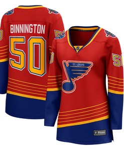 Jordan Binnington St. Louis Blues Fanatics Branded Womens 2020/21 Special Edition Breakaway Player Jersey - Red Nhl