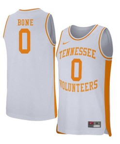 Jordan Bone 0 Tennessee Volunteers Retro Elite Basketball Men Jersey - White