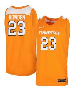 Jordan Bowden 23 Tennessee Volunteers Elite Basketball Men Jersey - Orange White