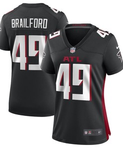 Jordan Brailford Atlanta Falcons Women's Game Player Jersey - Black