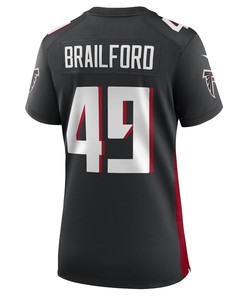 Jordan Brailford Atlanta Falcons Women's Game Player Jersey - Black