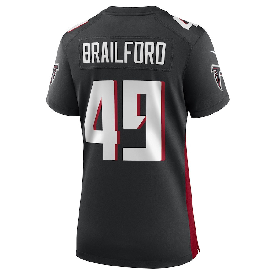 Jordan Brailford Atlanta Falcons Women's Game Player Jersey - Black
