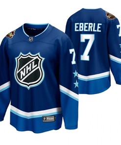 Jordan Eberle Kraken Blue 2022 All-Star 7 Jersey Western Conference Jersey