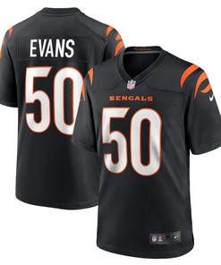 Jordan Evans Cincinnati Bengals Game Jersey - Black Nfl