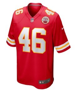 Jordan Franks Kansas City Chiefs Game Player Jersey - Red