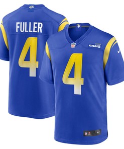 Jordan Fuller Los Angeles Rams Game Player Jersey - Royal Nfl