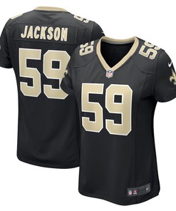 Jordan Jackson New Orleans Saints Women's Game Player Jersey - Black