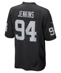 Jordan Jenkins Las Vegas Raiders Game Player Jersey - Black