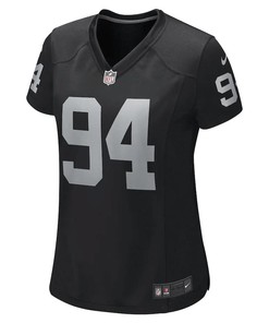 Jordan Jenkins Las Vegas Raiders Women's Game Player Jersey - Black