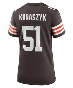 Jordan Kunaszyk Cleveland Browns Women's Game Player Jersey - Brown