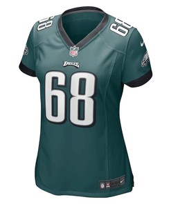 Jordan Mailata 68 Philadelphia Eagles Women's Game Jersey - Midnight Green