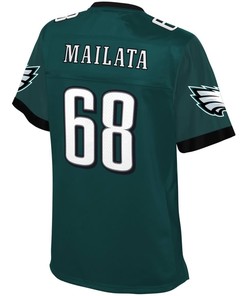 Jordan Mailata Philadelphia Eagles Nfl Pro Line Womens Player Jersey - Midnight Green