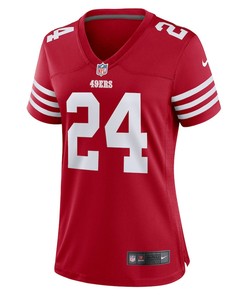 Jordan Mason San Francisco 49ers Women's Game Player Jersey - Scarlet