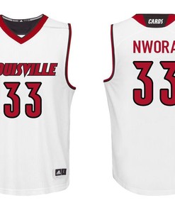 Jordan Nwora 33 Louisville Cardinals College Basketball Men Jersey - White