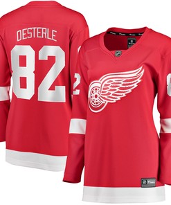 Jordan Oesterle Detroit Red Wings Fanatics Branded Womens Home Breakaway Player Jersey - Red Nhl