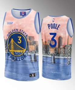 Jordan Poole 3 Golden State Warriors & KidSuper Studios Unisex Hometown Jersey
