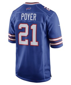 Jordan Poyer 21 Buffalo Bills Team Game Jersey - Royal