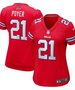 Jordan Poyer 21 Buffalo Bills Women's Alternate Game Jersey - Red