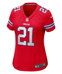 Jordan Poyer 21 Buffalo Bills Women's Alternate Game Jersey - Red