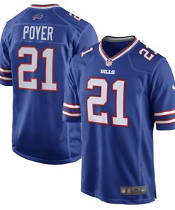 Jordan Poyer Buffalo Bills Team Game Jersey - Royal Nfl